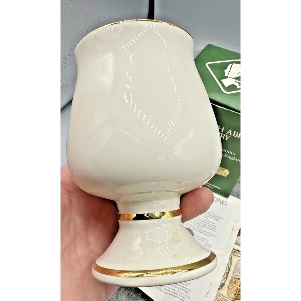 Prinknash Abbey Pottery Goblet England Vintage